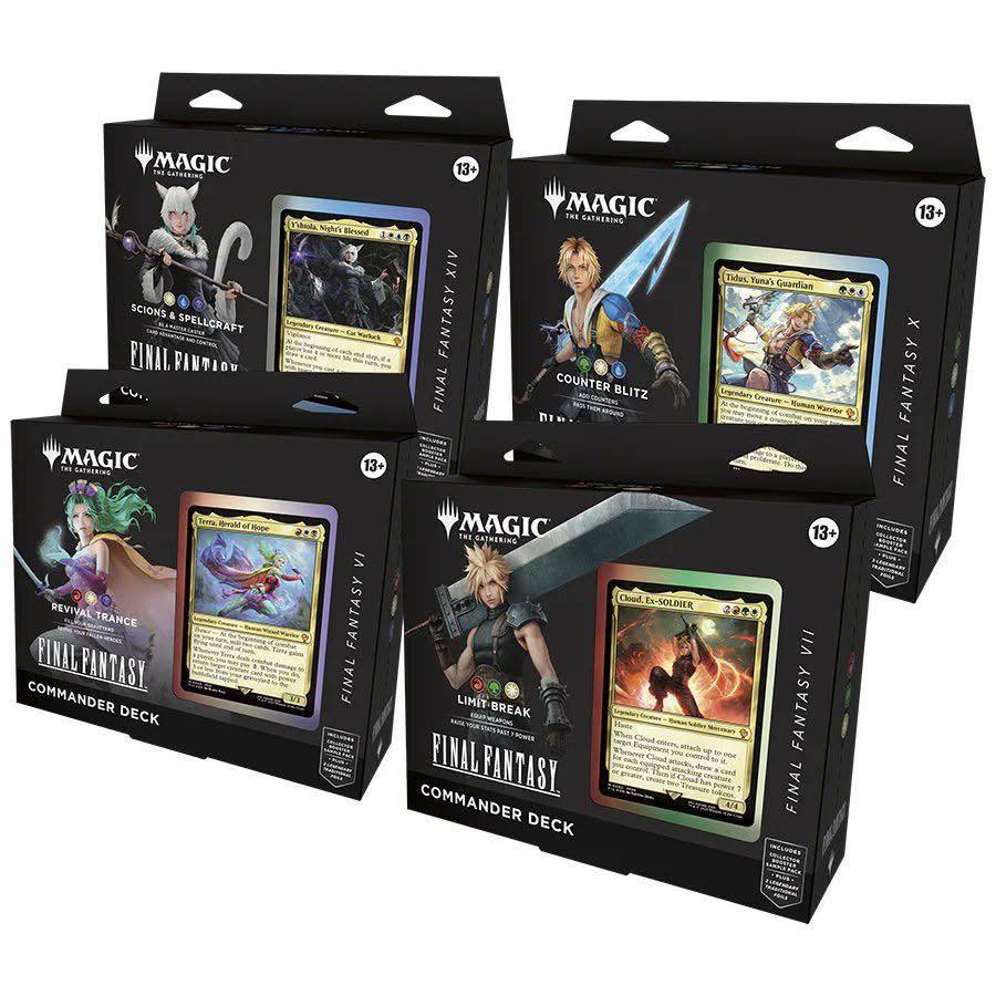 final fantasy mtg collector booster card list Boosters – Mox Boarding House 12 Magic the Gathering Final Fantasy Collector Booster Packs per Box 15 Cards per Pack Look for Collector Box Exclusive Print Treatment Cards Found in Less Than 1% of All Language Collector Boosters The 19 Most Expensive and