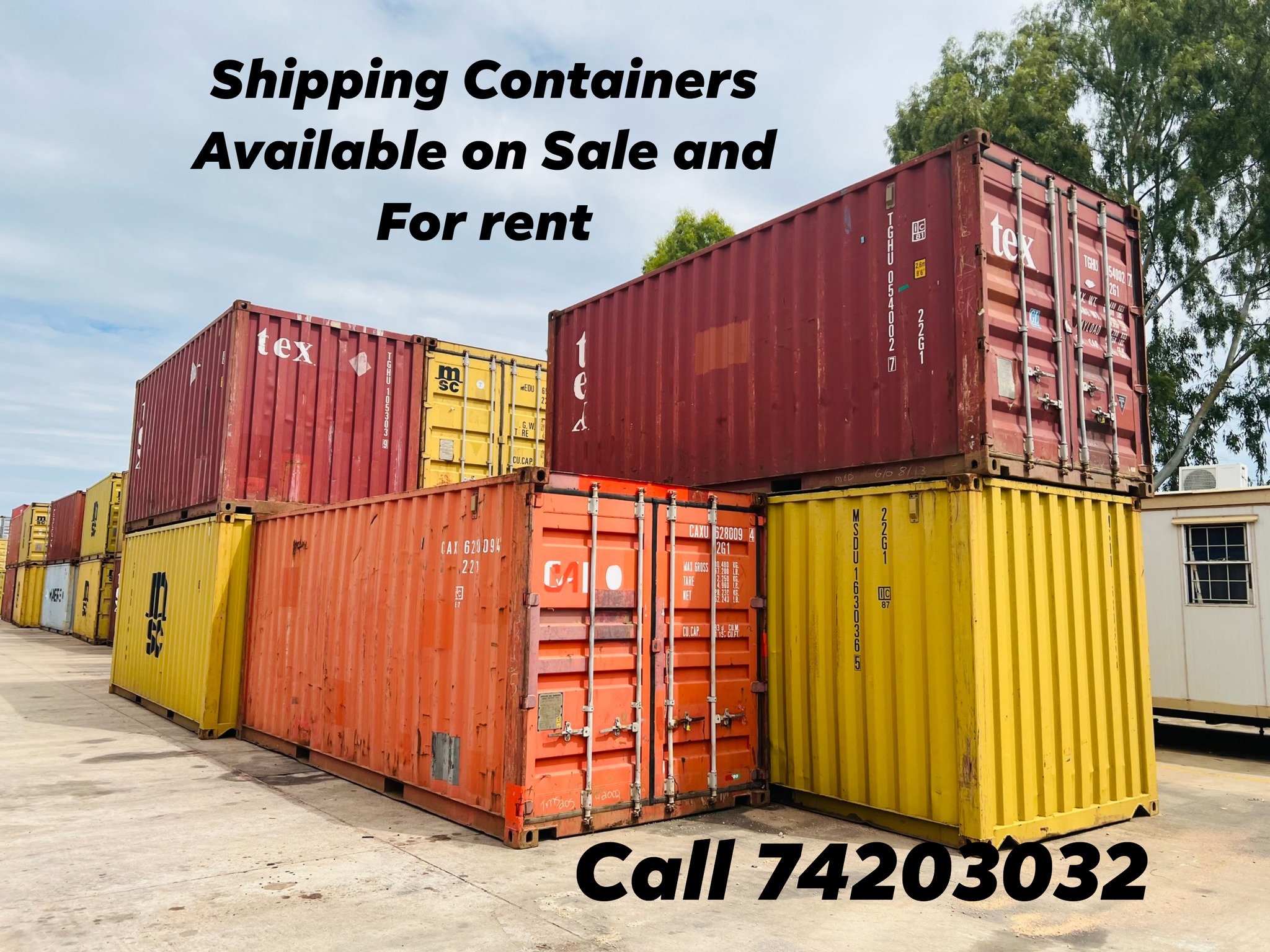 Containers BW - 🚨 CONTAINERS AVAILABLE NOW! 🚨 Buy or Rent... | Facebook