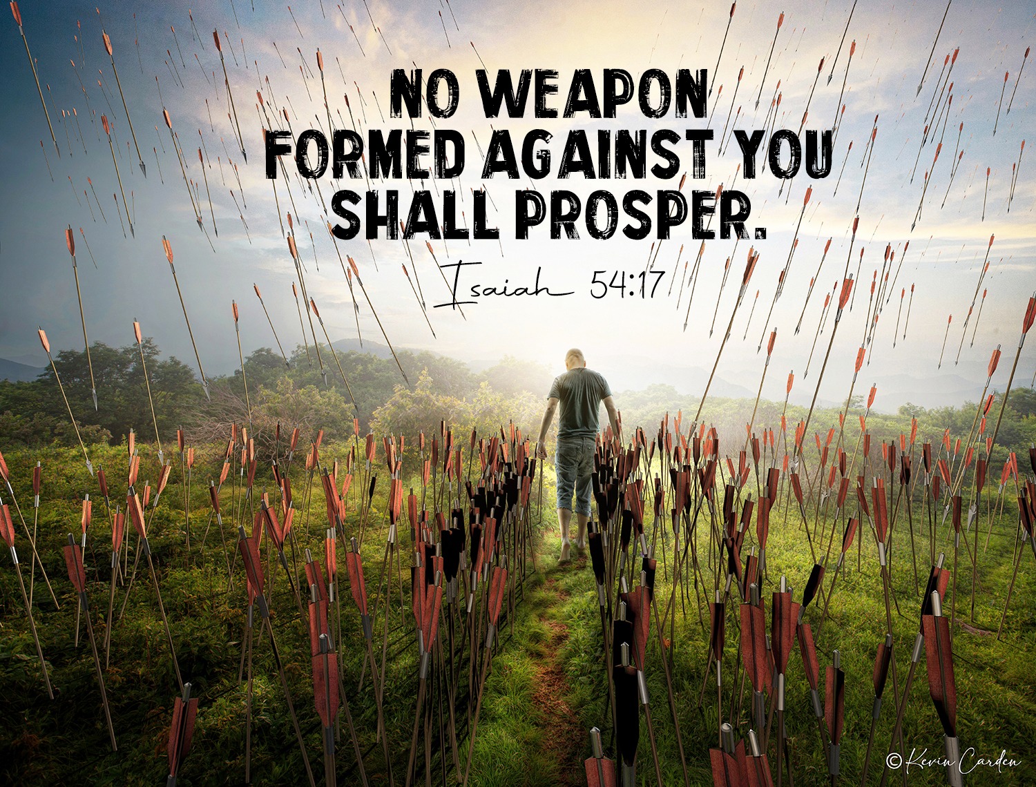 Christian - Photoshop of the day - No weapon shall prosper No 