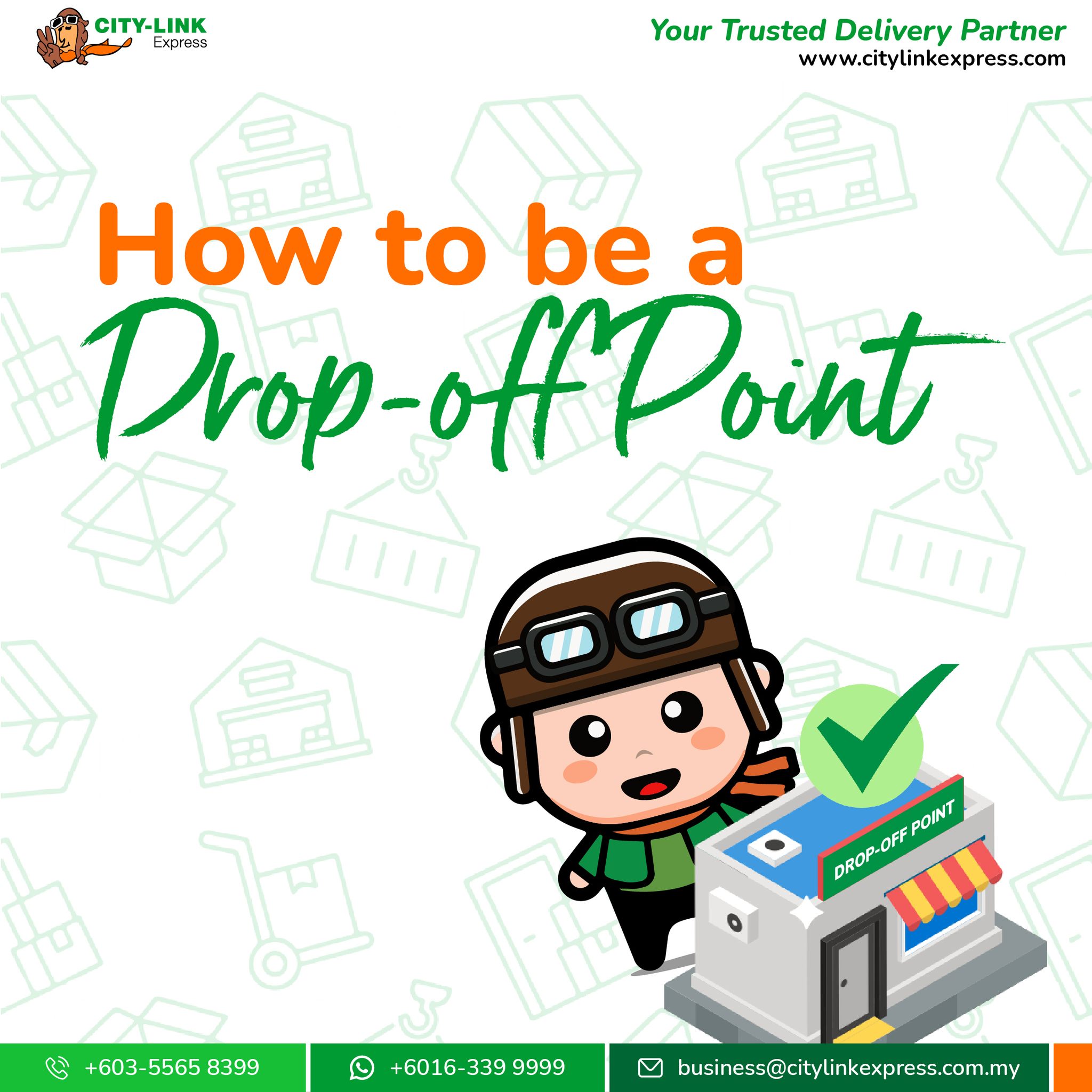 How do I become a parcel drop-off... - City-Link Express