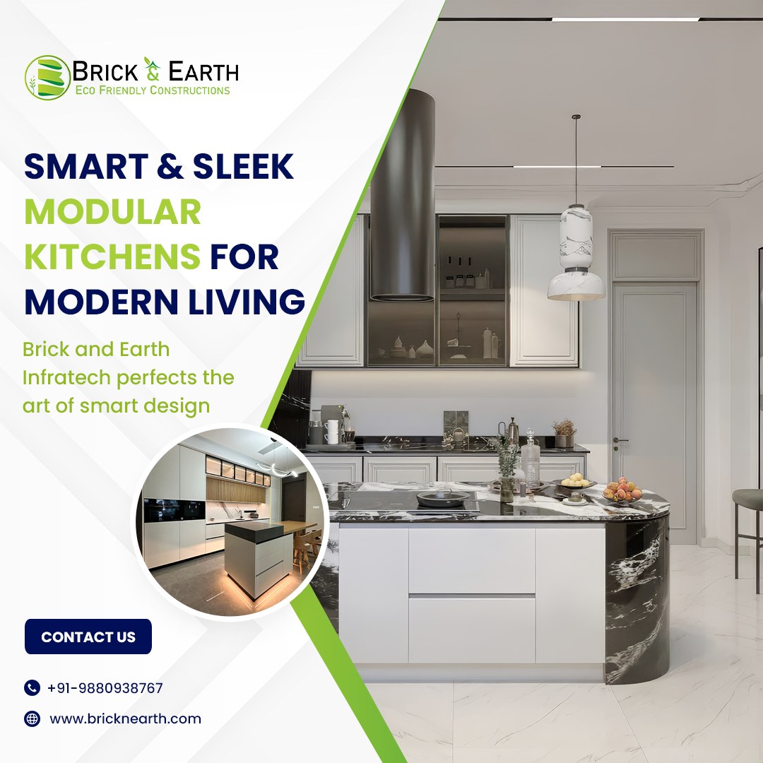 Brick - Redefine your kitchen with sleek, modular designs that blend ...