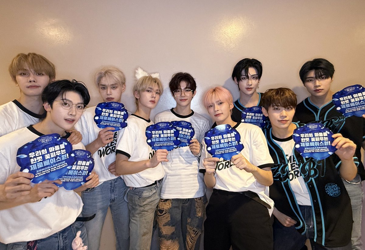 LOOK: K-pop boy group ZEROBASEONE staged Saturday night their