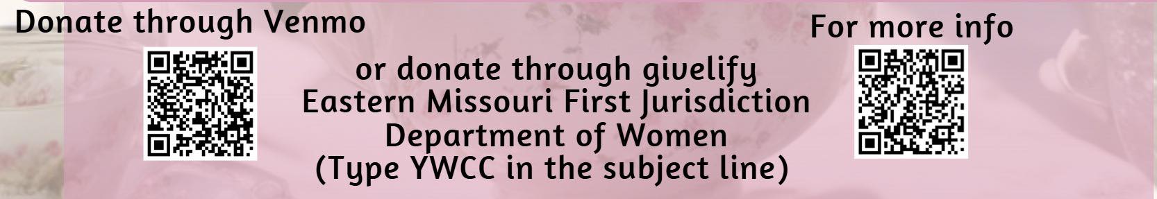 Missouri Eastern First Jurisdiction YWCC Page