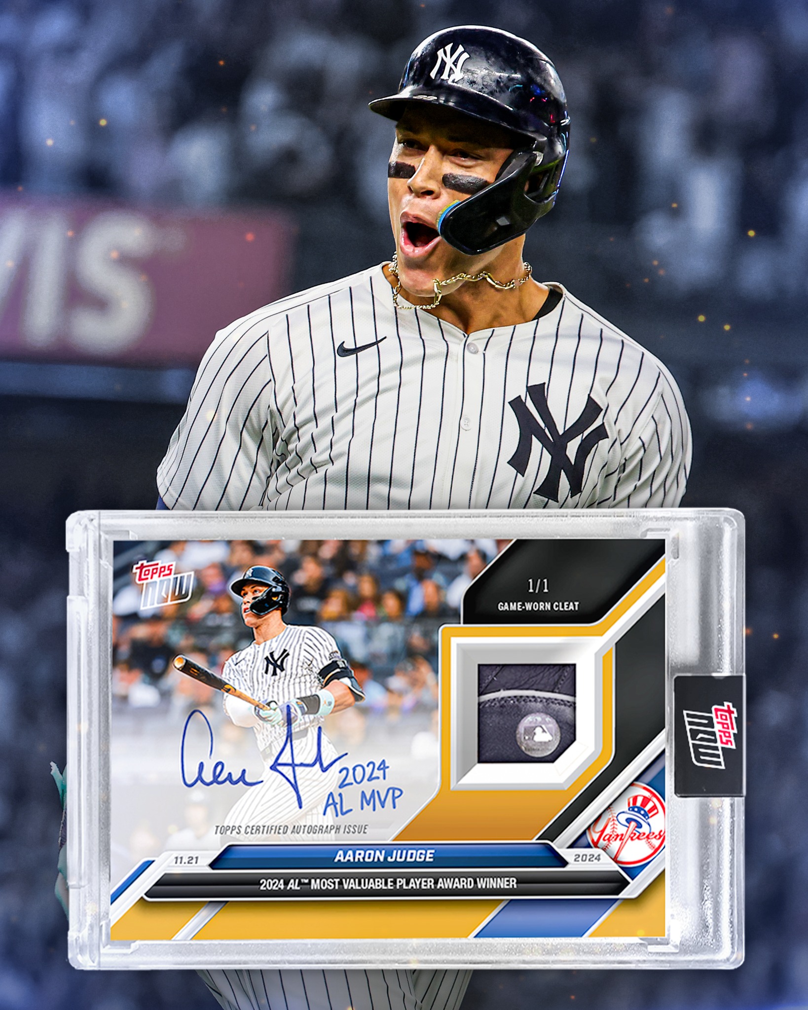 Aaron Judge is officially your 2024 American League MVP!
