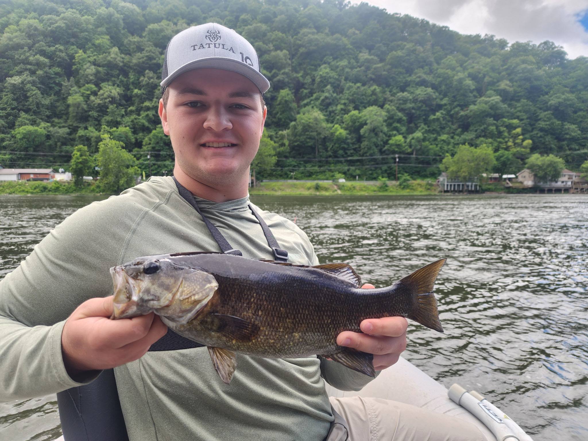 Garret was able to put 32 in the boat yesterday despite tough post 