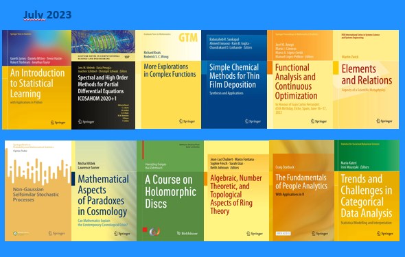 Springer Math - Here are the new titles we published in... | Facebook