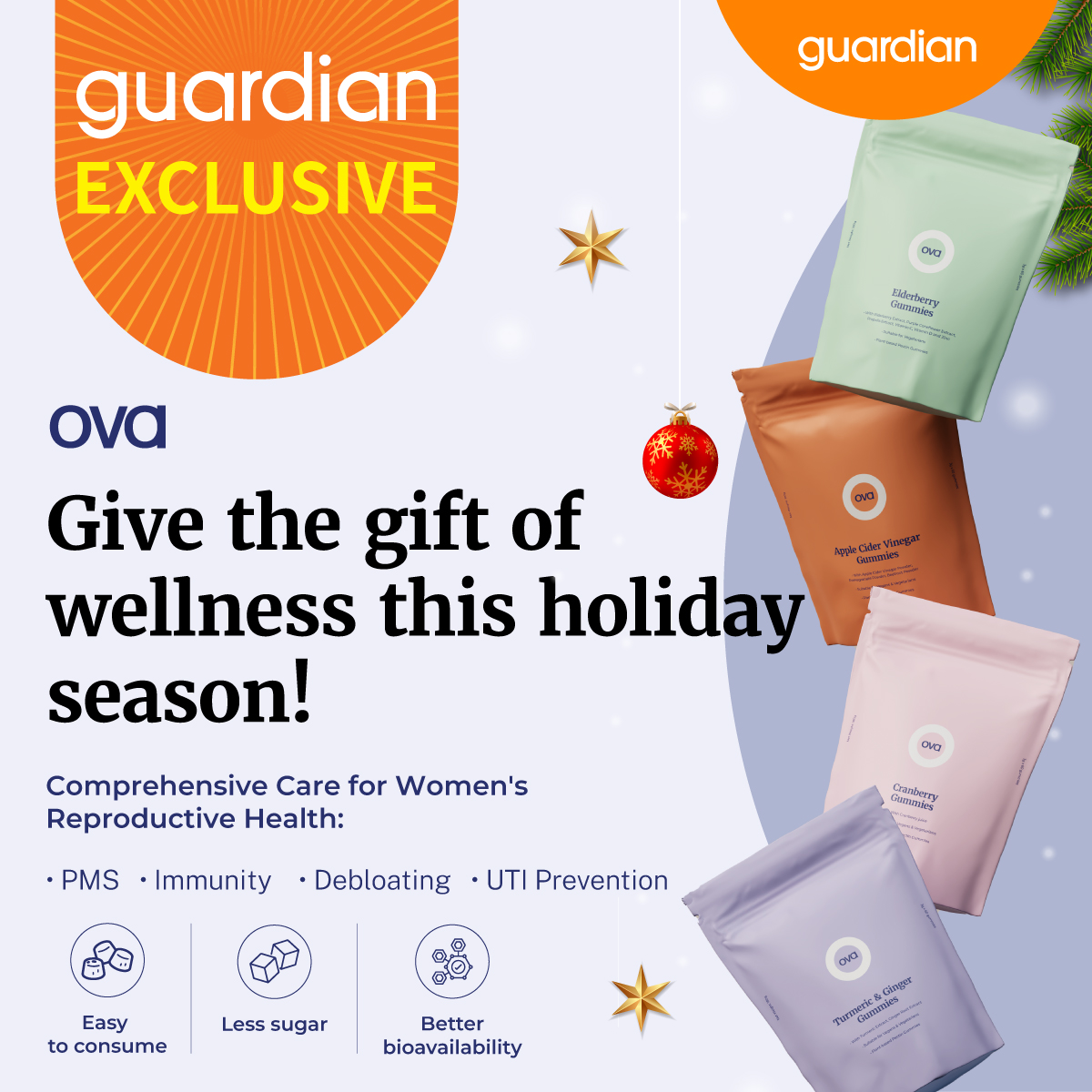 Guardian - [GUARDIAN EXCLUSIVE] Expertly formulated OVA gummies for ...