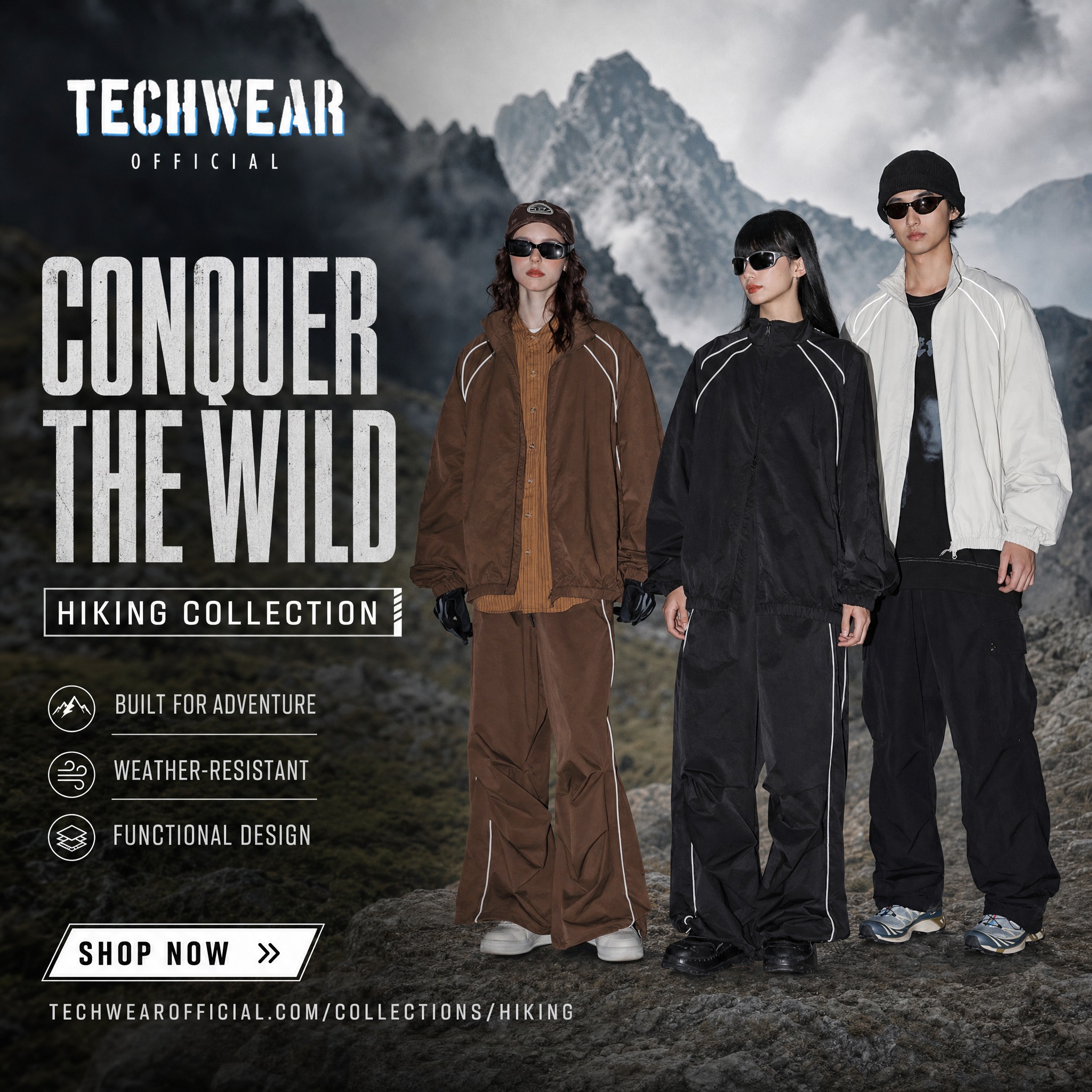 Techwearofficial - ?Unleash Your Dark Edge – Discover the New 