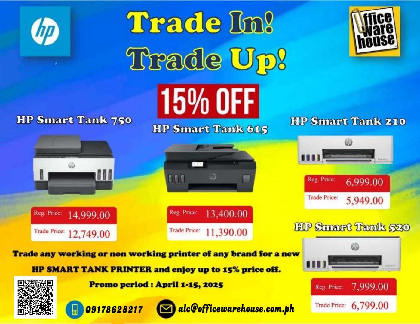 📢HP Trade-In Trade Up 📢... - Office Warehouse Ali Mall Cubao | Facebook