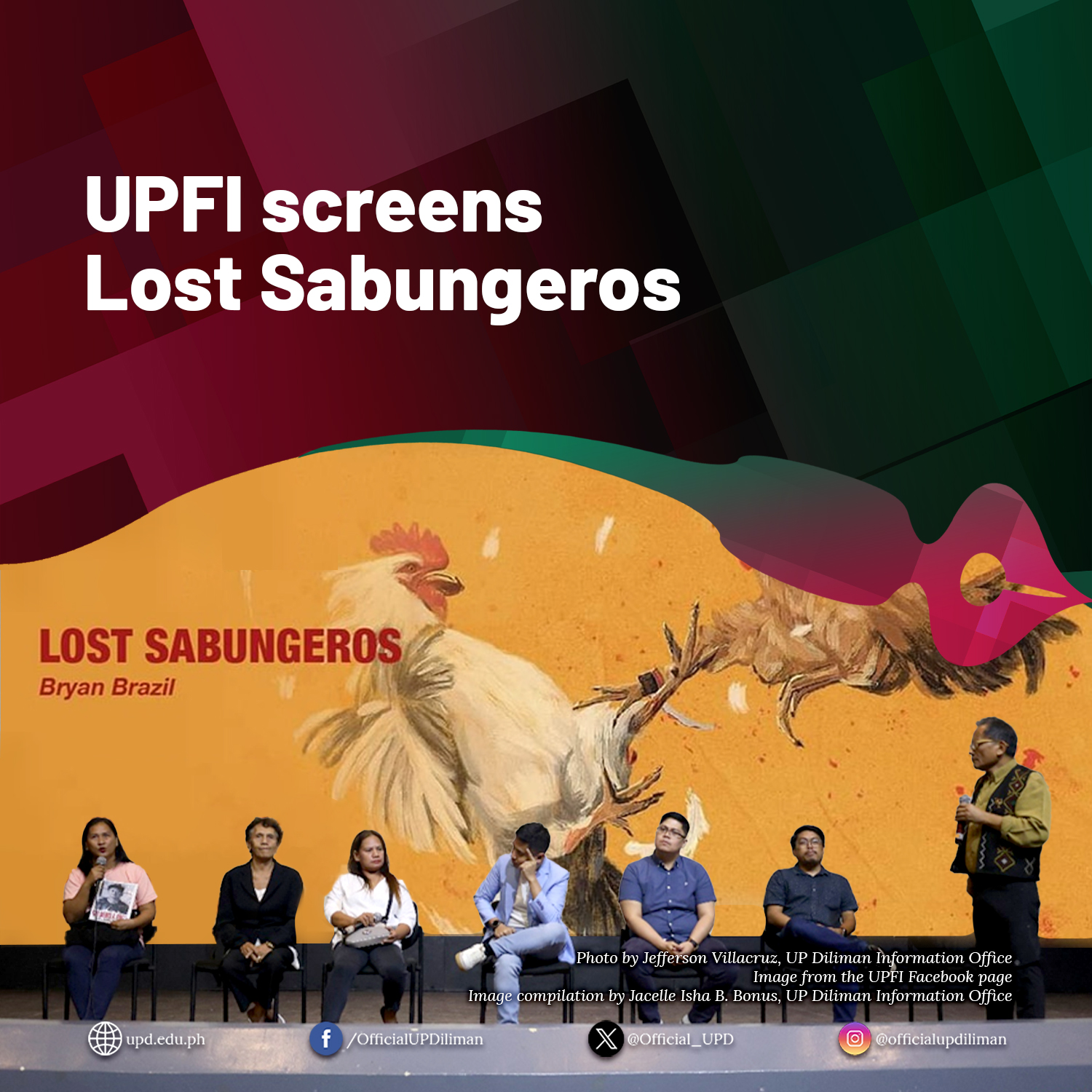UP Diliman - “The UP Film Institute (UPFI) of the UP...