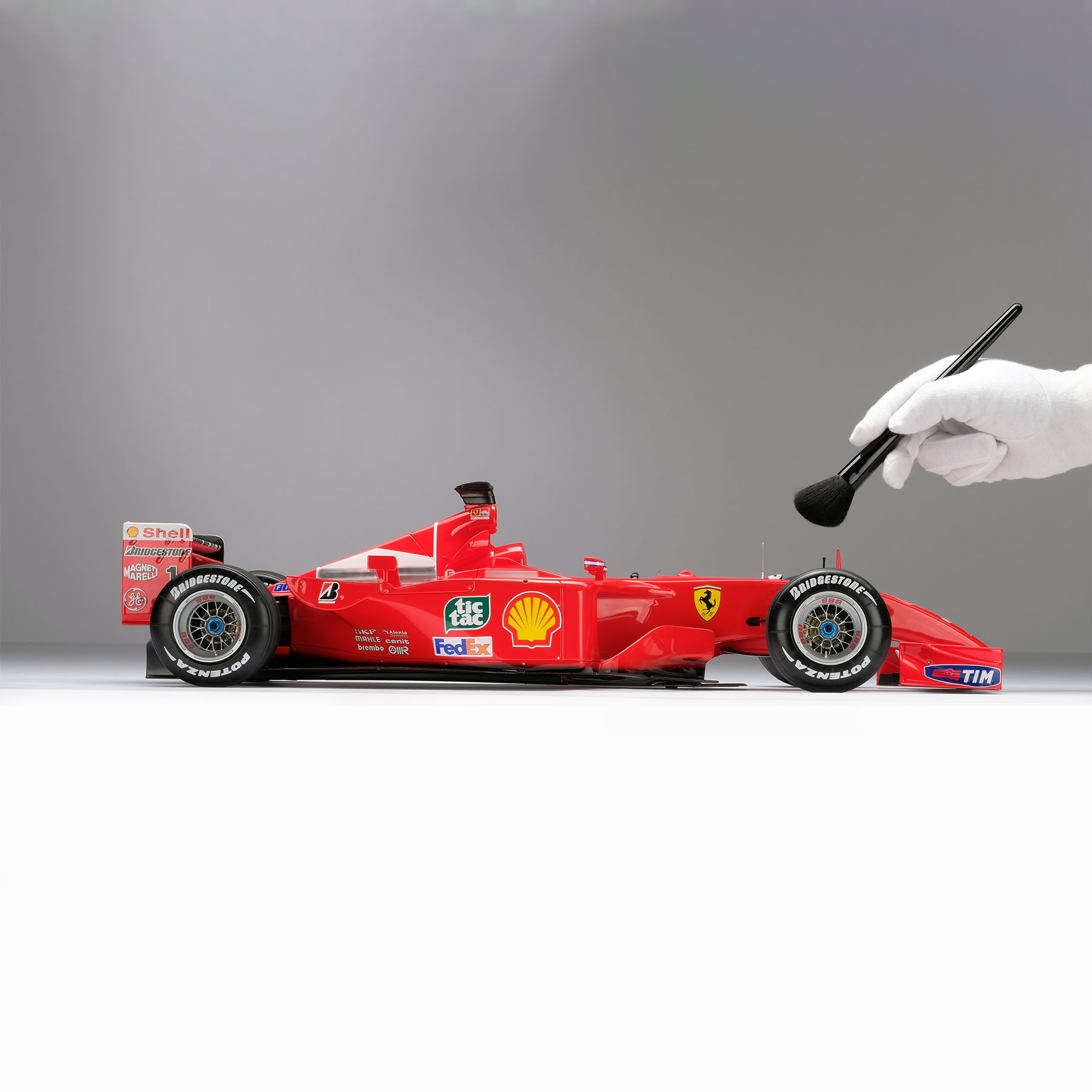 Very rare BBR Models 1/43th Ferrari F1 GP Canada 2002 Winner