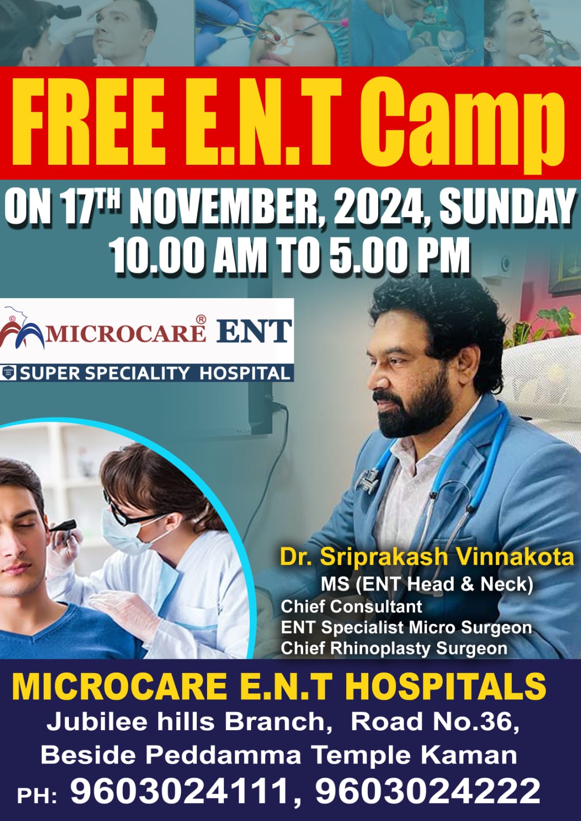 MicroCare ENT Hospital | Hyderabad
