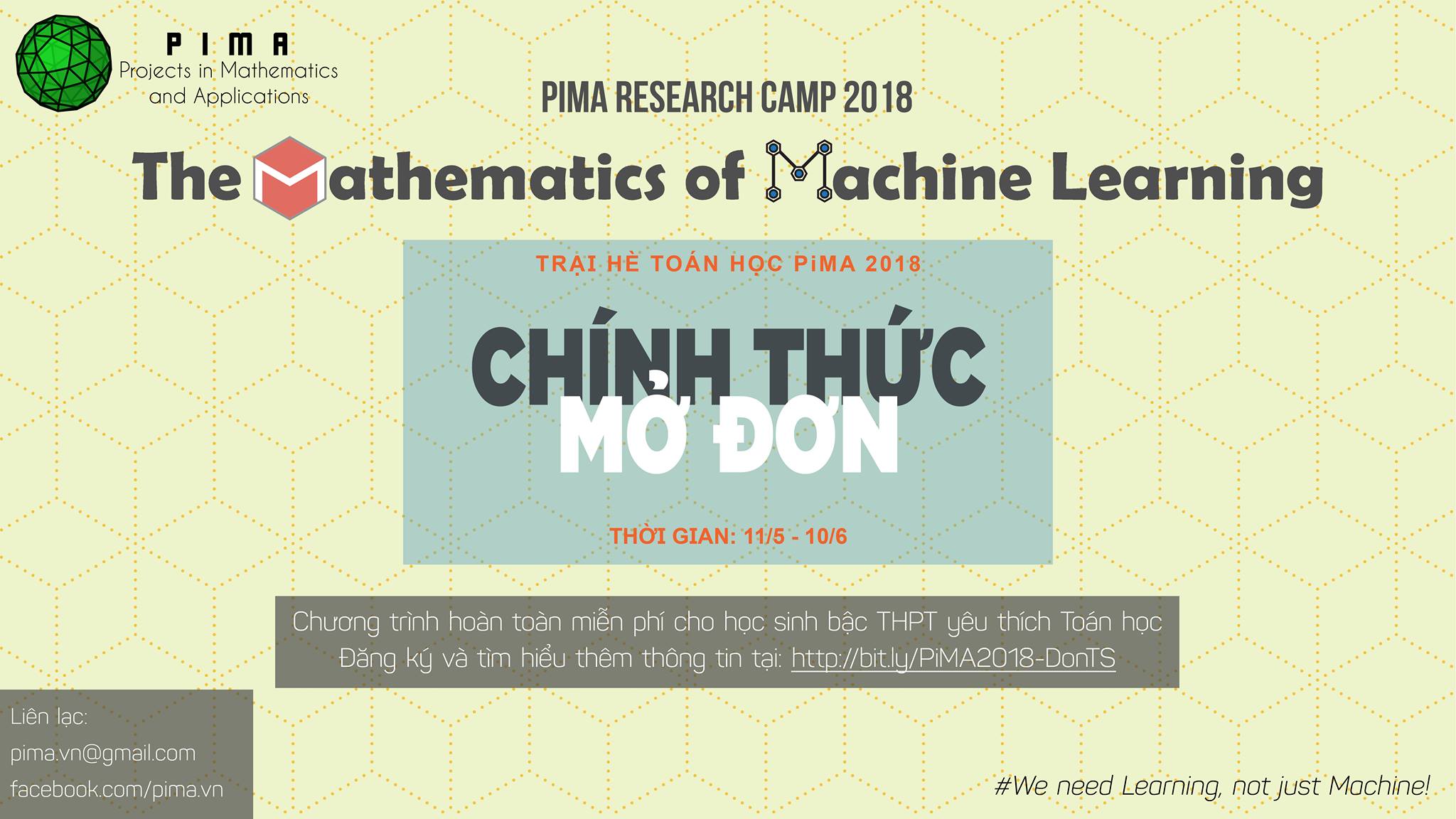 TUYỂN... - PiMA - Projects in Mathematics and Applications | Facebook