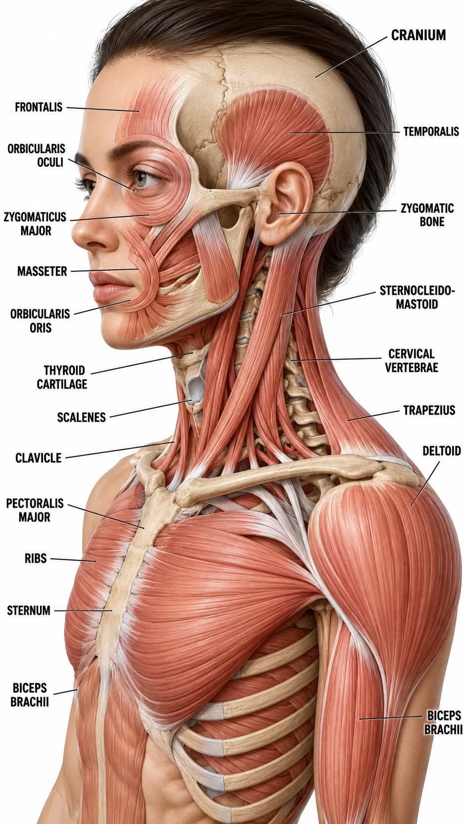 Exploring the incredible details of surface anatomy! 🦴✨ It's
