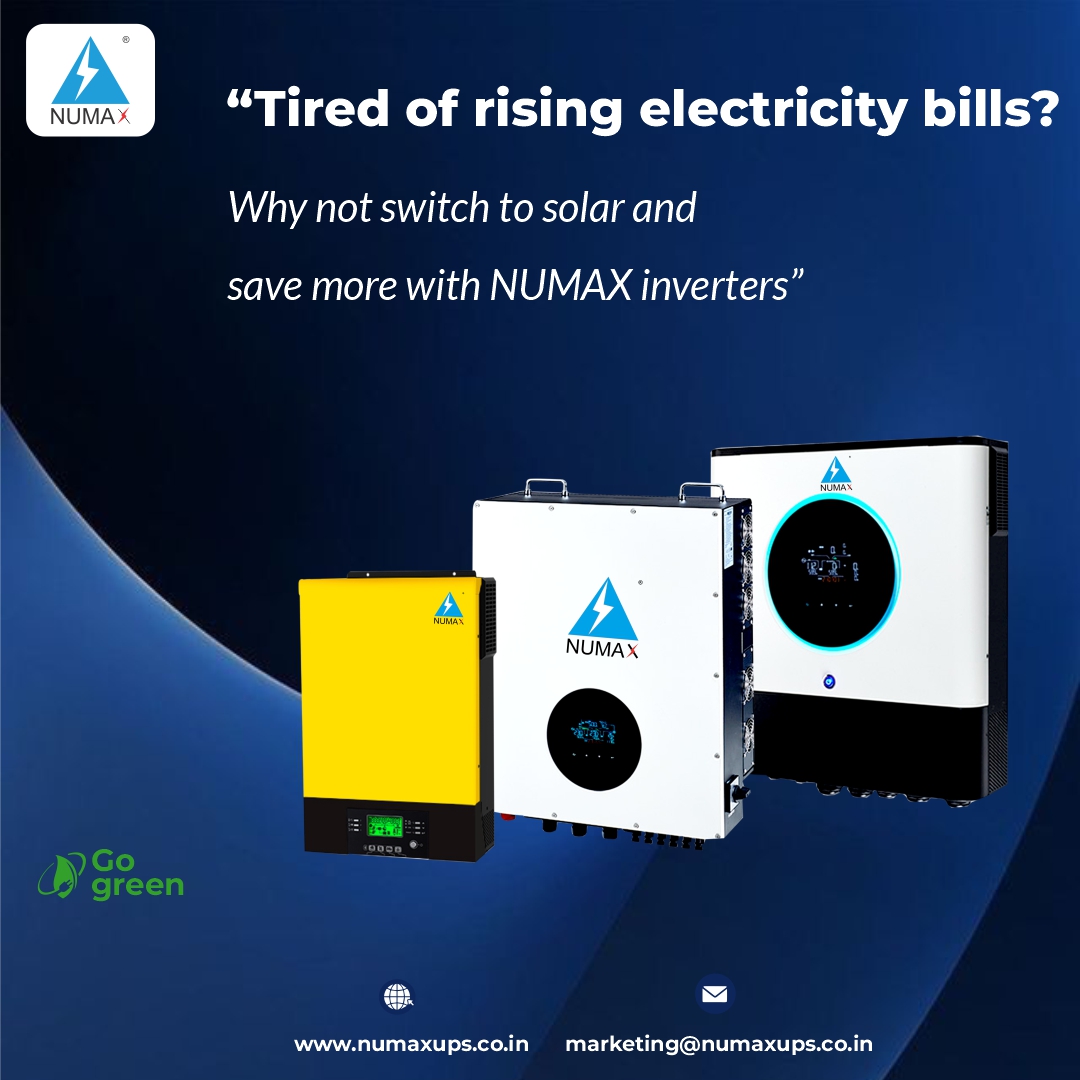 Numax - 🌞 Tired of Rising Electricity Bills? 🌿 Switch to solar power ...