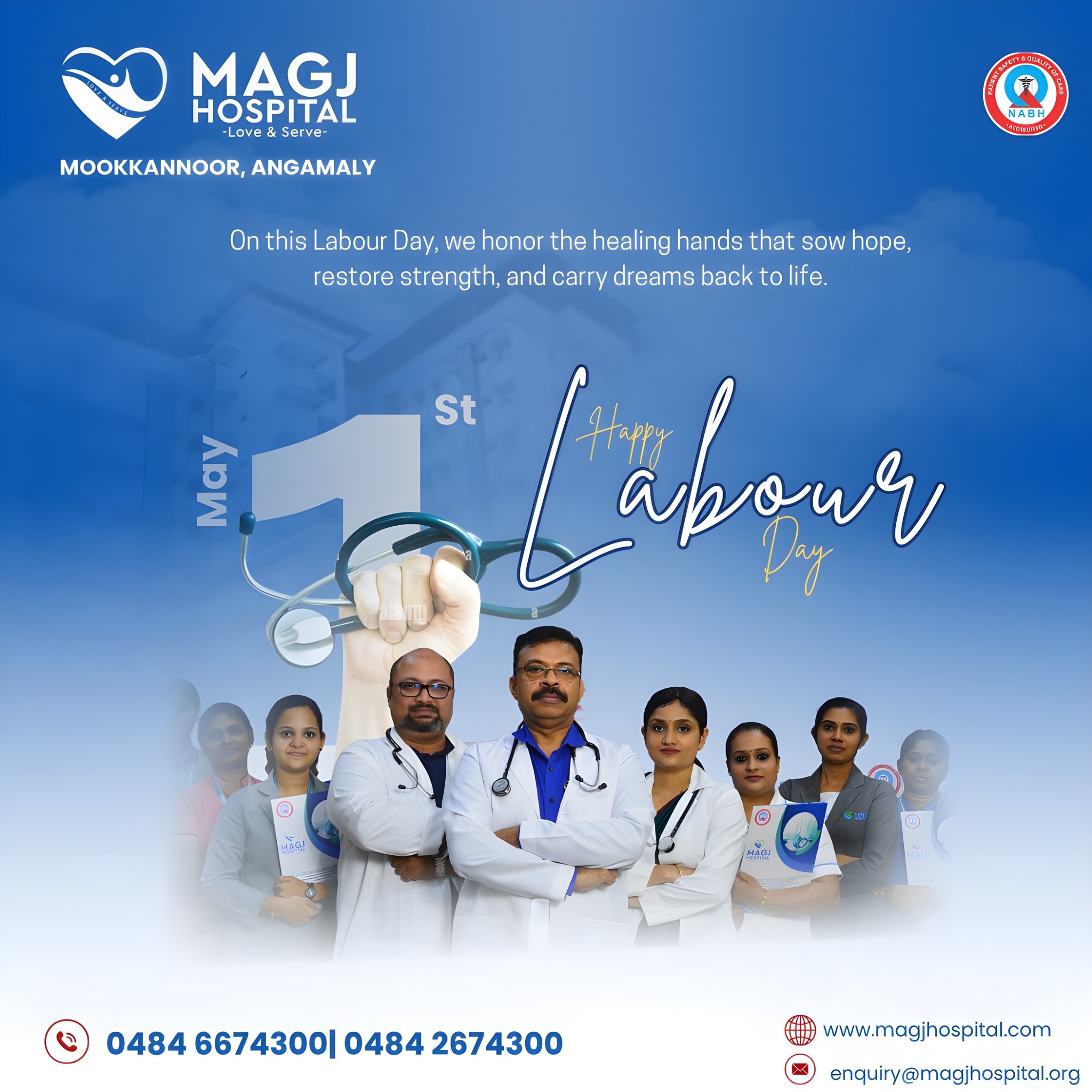 MAGJ HOSPITAL - This Labour Day, we salute the hands that... | Facebook