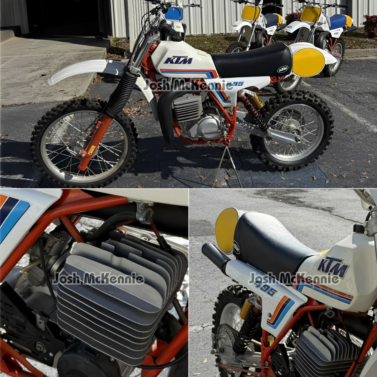 cotchan. 1981 KTM 495: legendary open-class motocross machine