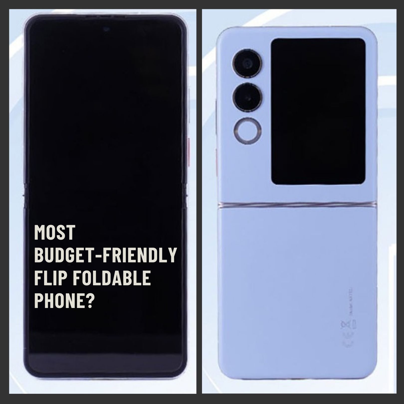 𝐙𝐓𝐄 has revealed the official design of its 𝐍𝐮𝐛𝐢𝐚 𝐅𝐥𝐢𝐩