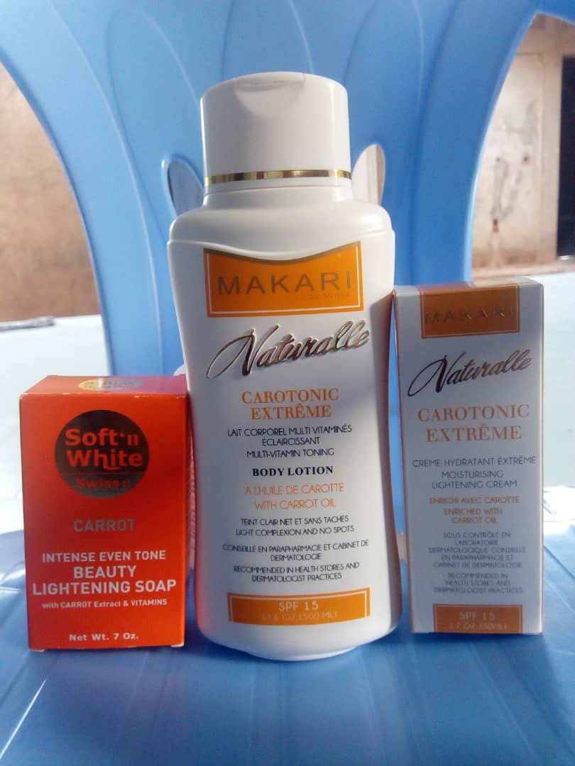 Lait Corporel Makari Intense Extrême Argan & Carotte - 200g - Neuf - Éclat, Luminosité, Anti-taches - Exp 2025