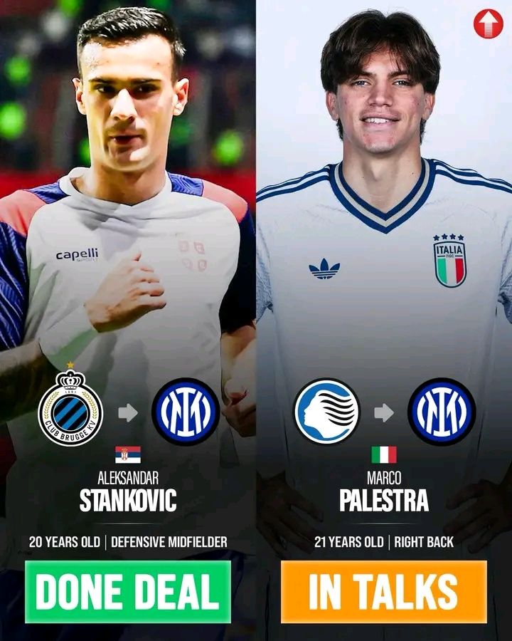 INTER 100周年 #5 STANKOVIC 🚨 𝘽𝙍𝙀𝘼𝙆𝙄𝙉𝙂: Inter could have two Stankovic brothers in