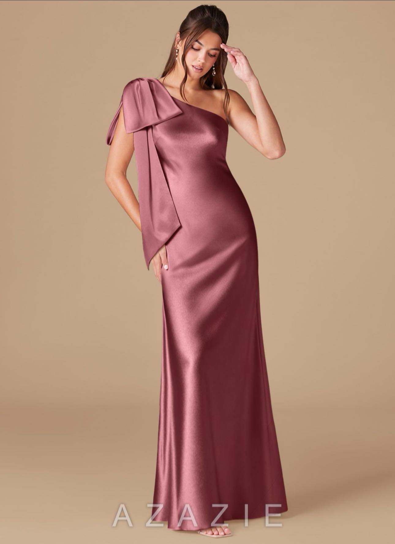 cheap casual summer dresses TqaSer for Women 2024 Short Sleeve Solid Color Waist Shirred A-Line Dress at Amazon Women's Clothing store Color:Forest biome Wholesale high size-m-for-uk-size-8-10-eu-36-38 Chocolate Brown One Shoulder