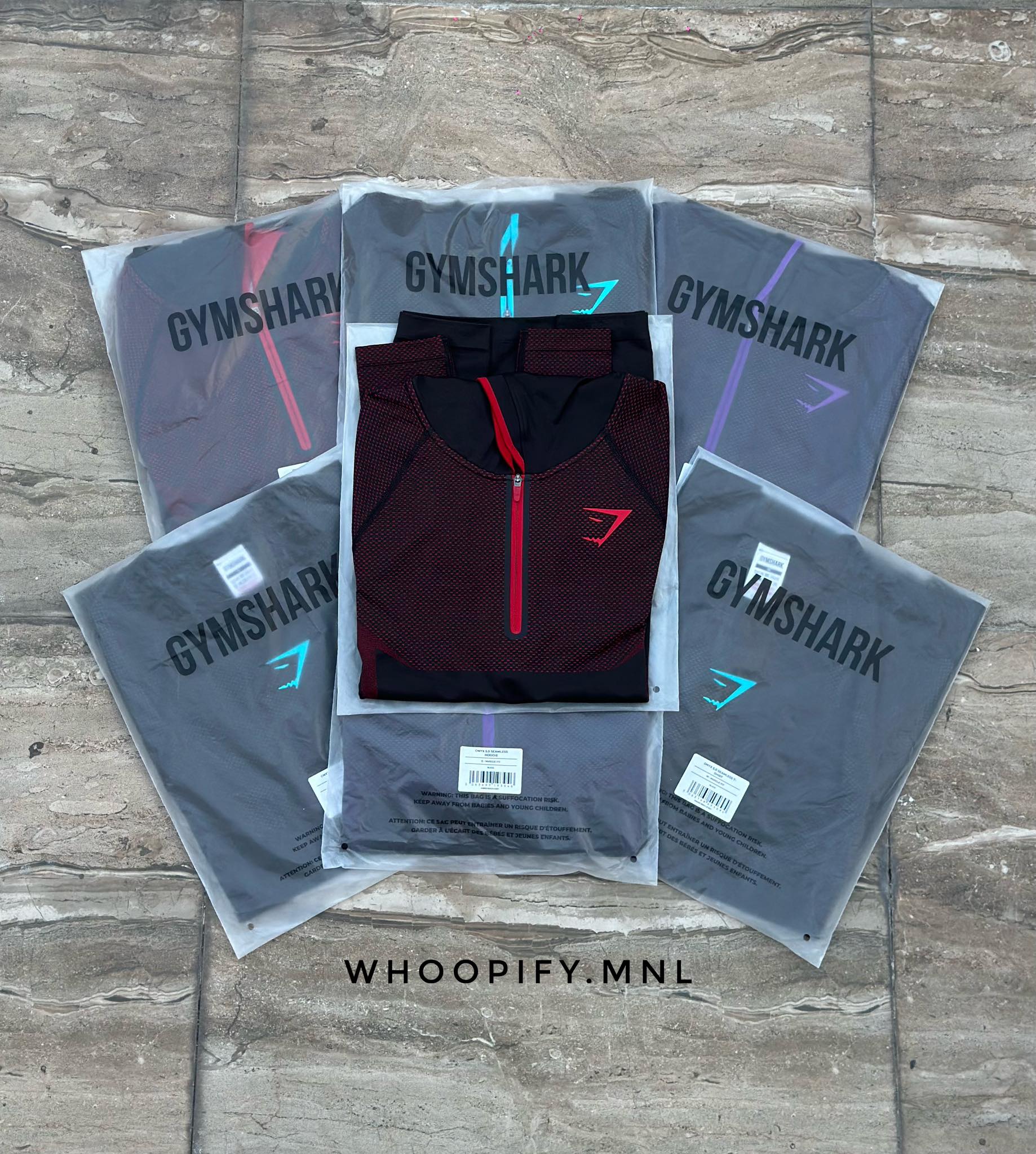 Gymshark Onyx v5 On-Hand Onyx Grey Short Sleeve - Medium In 
