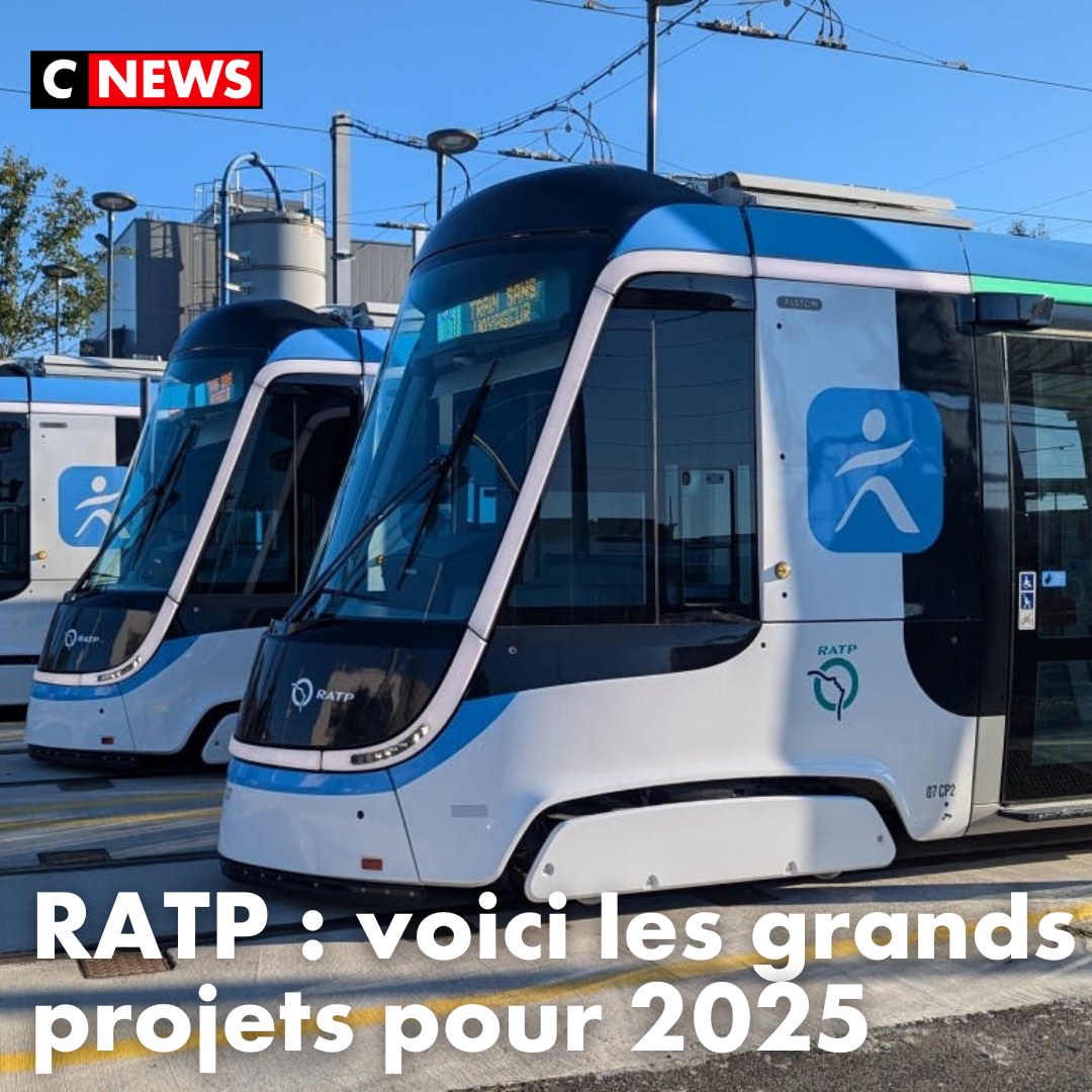 CNEWS - 🚊La RATP a annoncé de nombreux projets pour... | Facebook