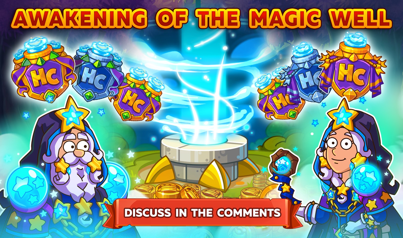 Hustle - The Awakening of the Magic Well has begun! Complete quests ...