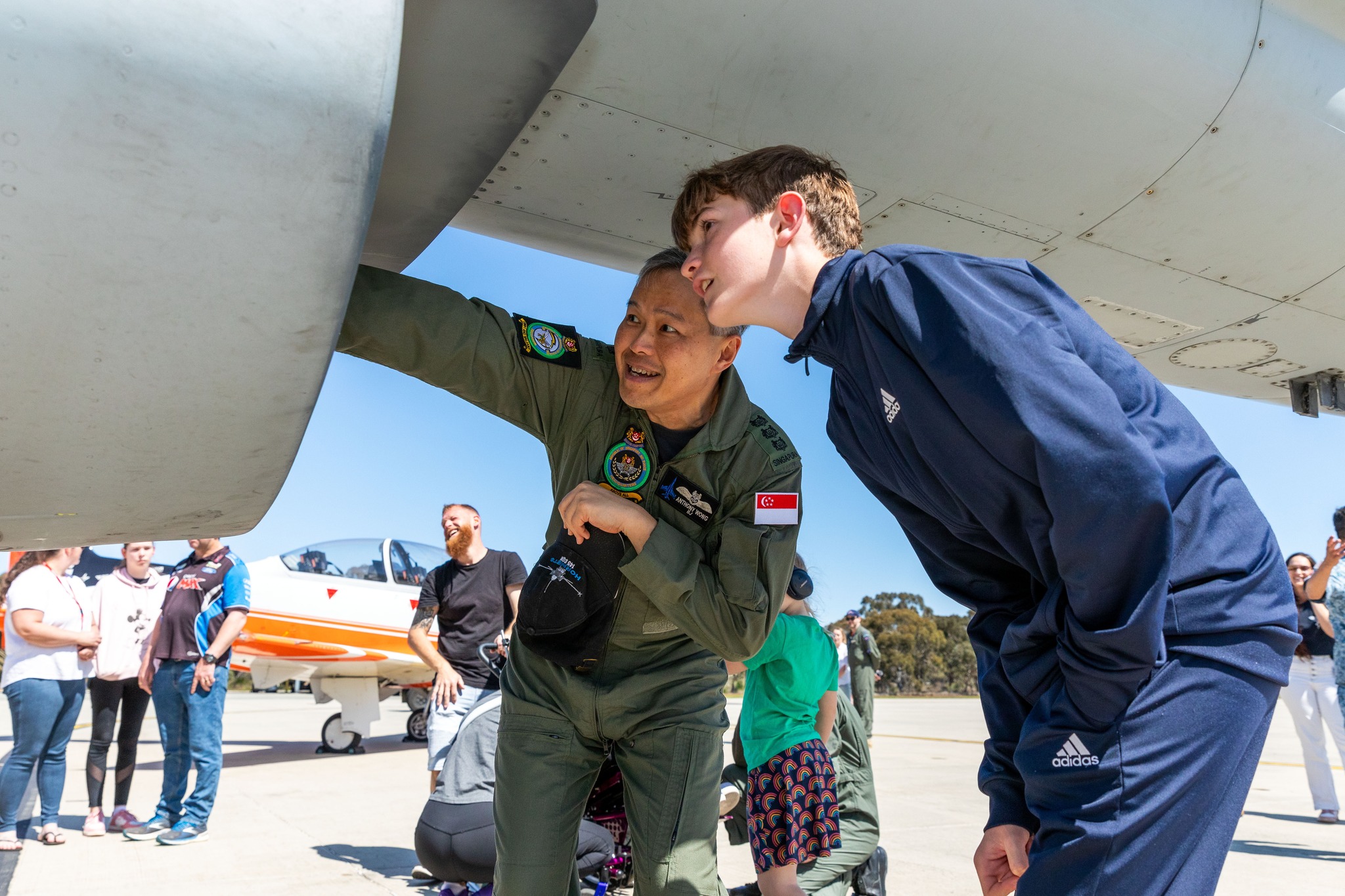 The Republic - Deputy Head Air Operations, COL Anthony Wong, shared ...
