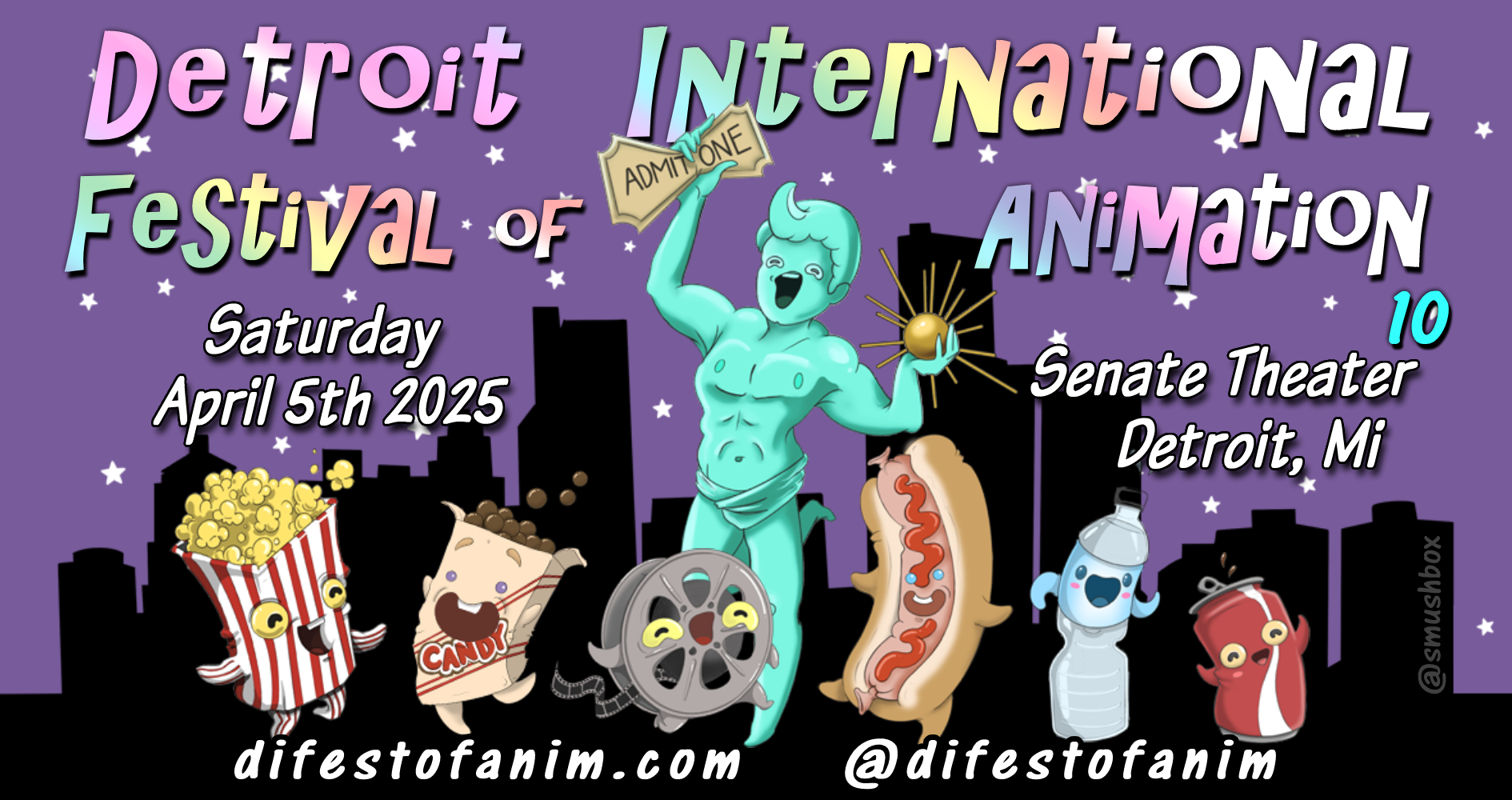 Detroit - ONE WEEK LEFT! 🎭 Experience 26 amazing animated shorts in a ...