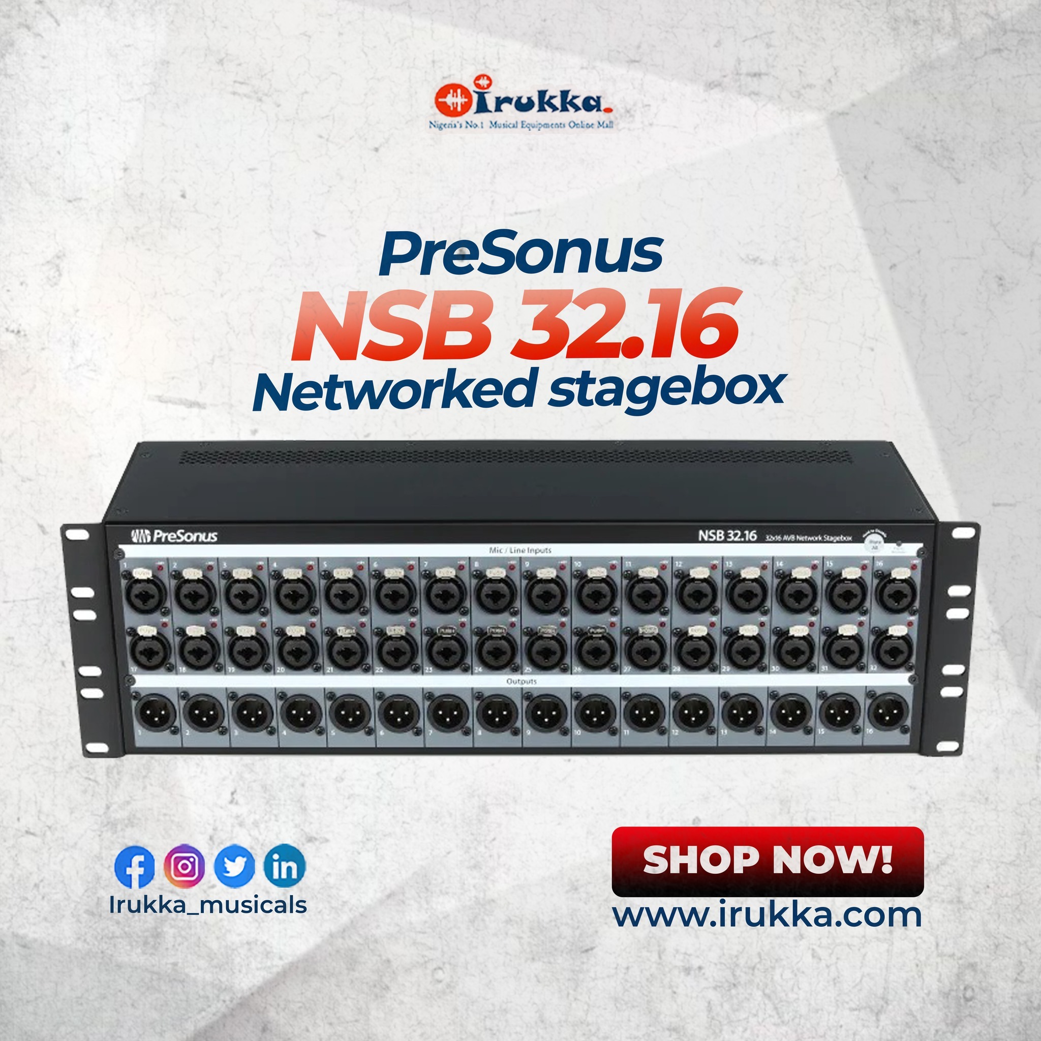 PreSonus StudioLive 32SC ,NSB16.8 2台セット② StudioLive® 32SX