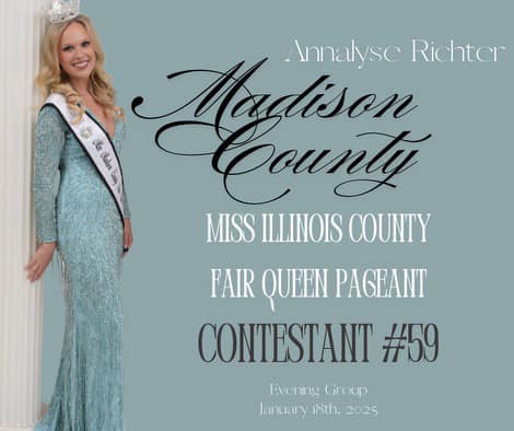 Miss - We are so excited for the 2025 Miss Illinois County Fair Queen ...