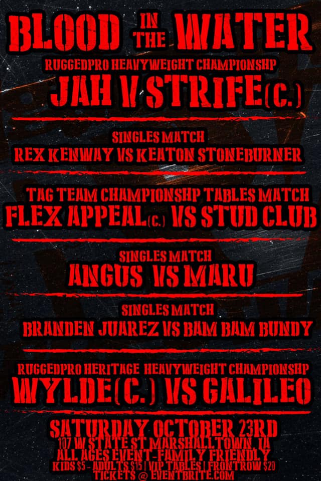 RUGGEDpro - Full Card Reveal! 🚨 Main Event! RPW Heavyweight ...
