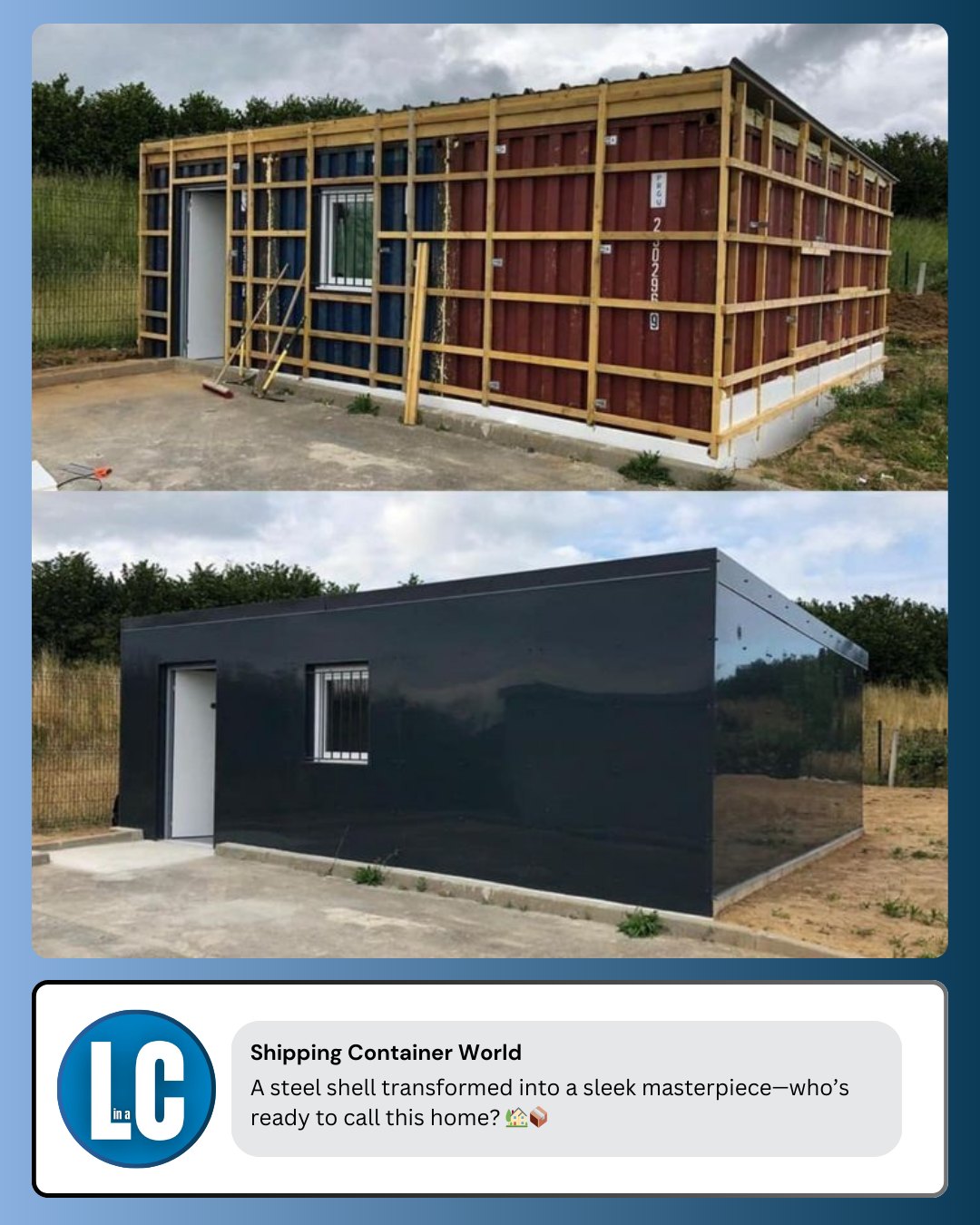 Shipping - Transforming rugged steel into modern elegance, this ...