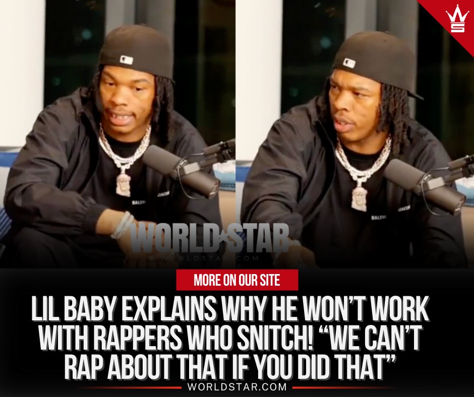Lil Baby said he look at rap like 'work' 🤧 OP cooking⁉️