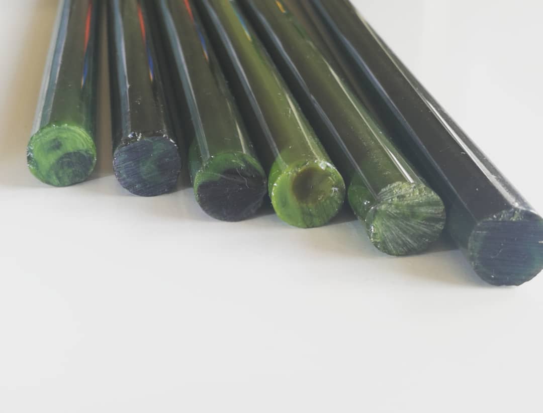 Different Colors & Types of Amber Bakelite Catalin Rods & Blocks