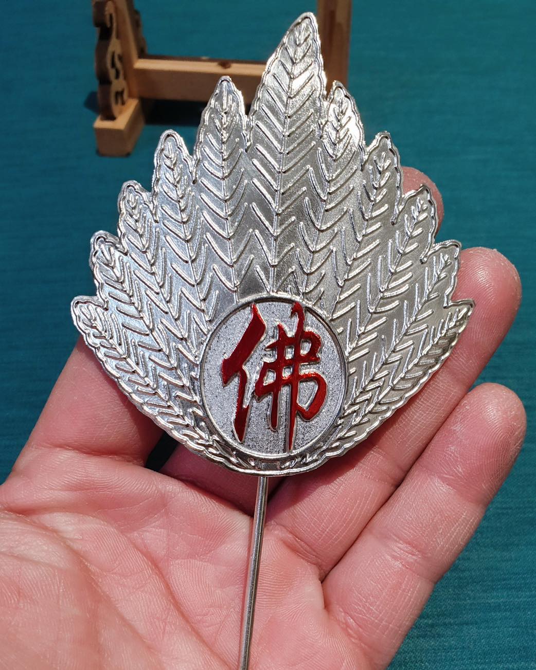 扇子 置物 純銀