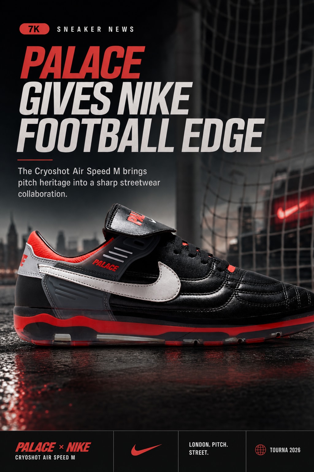 7K² - 🔥 Palace Gives Nike Football Edge Palace Skateboards x Nike