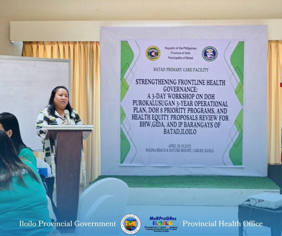 Iloilo Provincial Health... - Iloilo Provincial Health Office