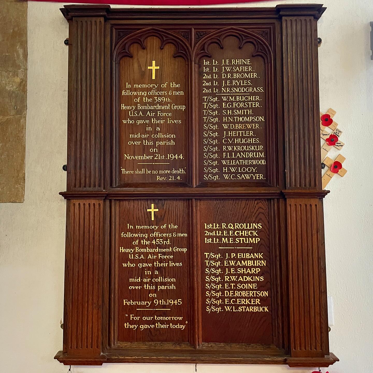UK Airfields - Memorial to two separate WW2 mid-air... | Facebook