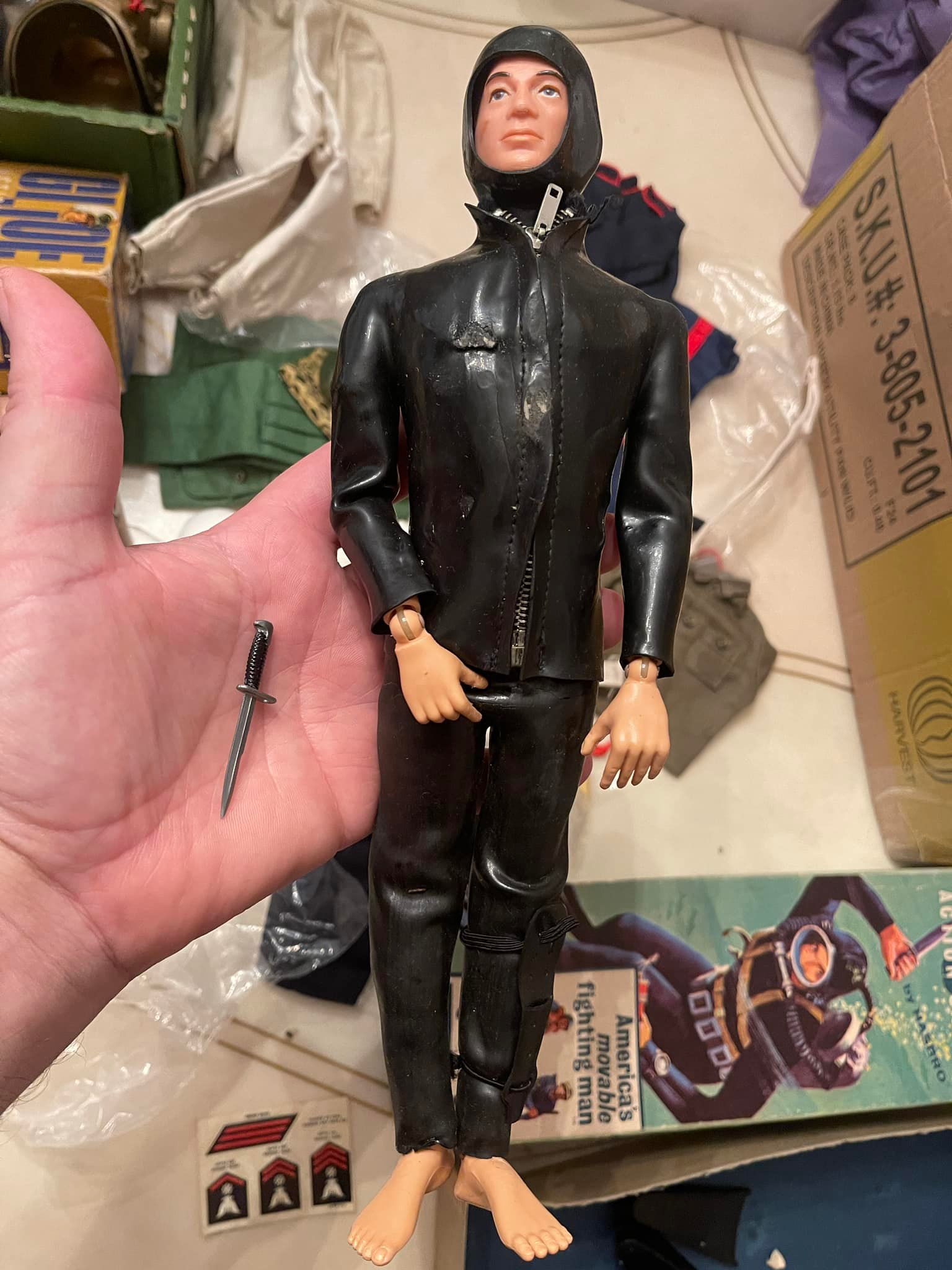 ビンテージ GIJOE イタリア版 アメリカユニフォーム 1977 ポリスティル