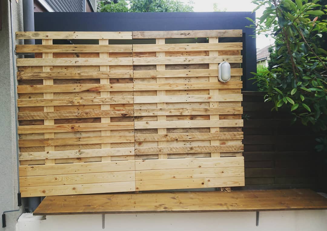 Brise Vue En Palette Fait Maison