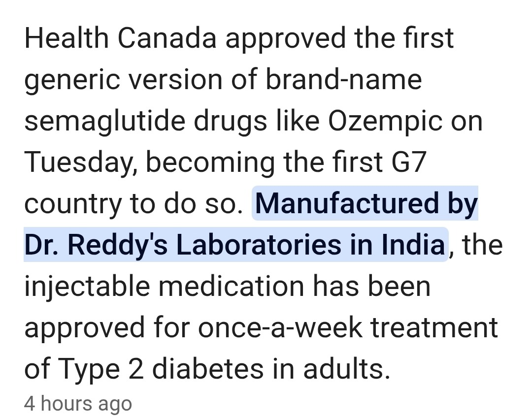 Major news from Health Canada — the first generic version of Ozempic ( semaglutide) has officially been approved, marking a huge shift in diabetes treatment access across the country. For thousands of Canadians