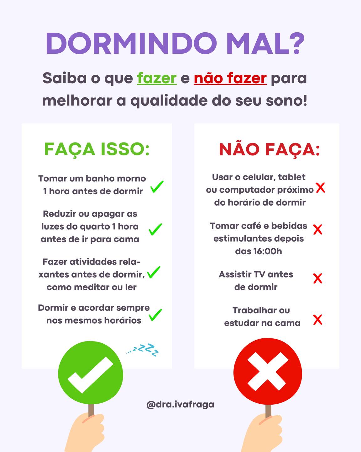 🥱 Dormindo mal? Saiba o que... - Dra.Iva Fraga Acupuntura