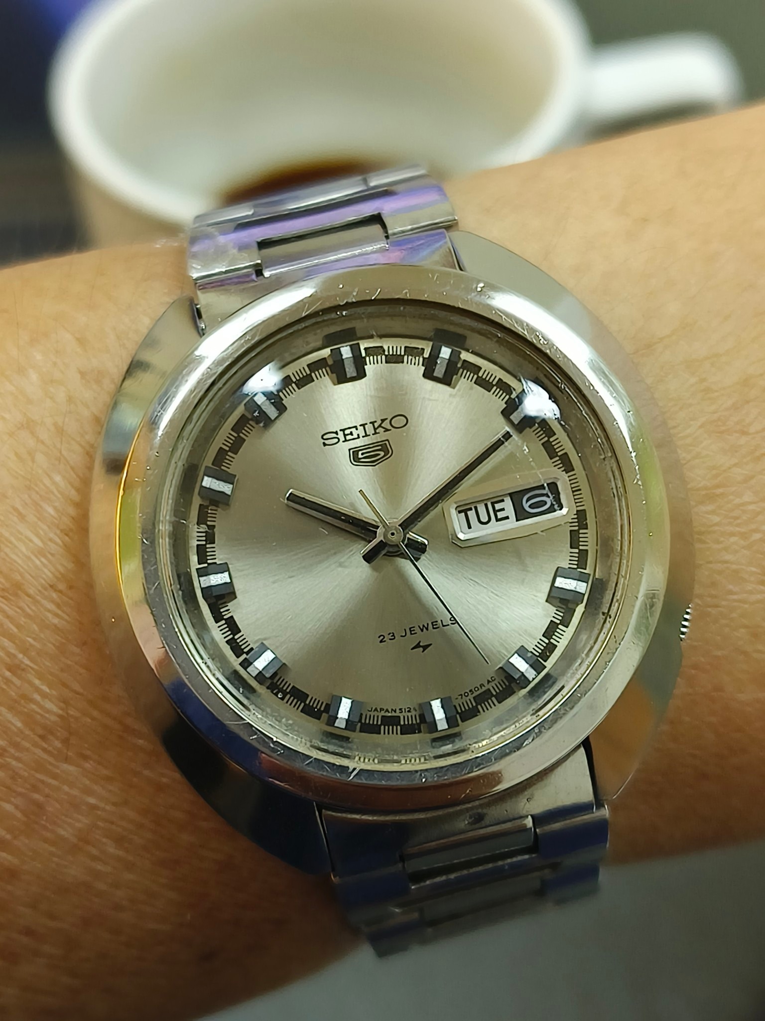 Seiko 5 Sumo Rally Big 23 Jewels Ref. 5126-7030 Japan 1960-1969