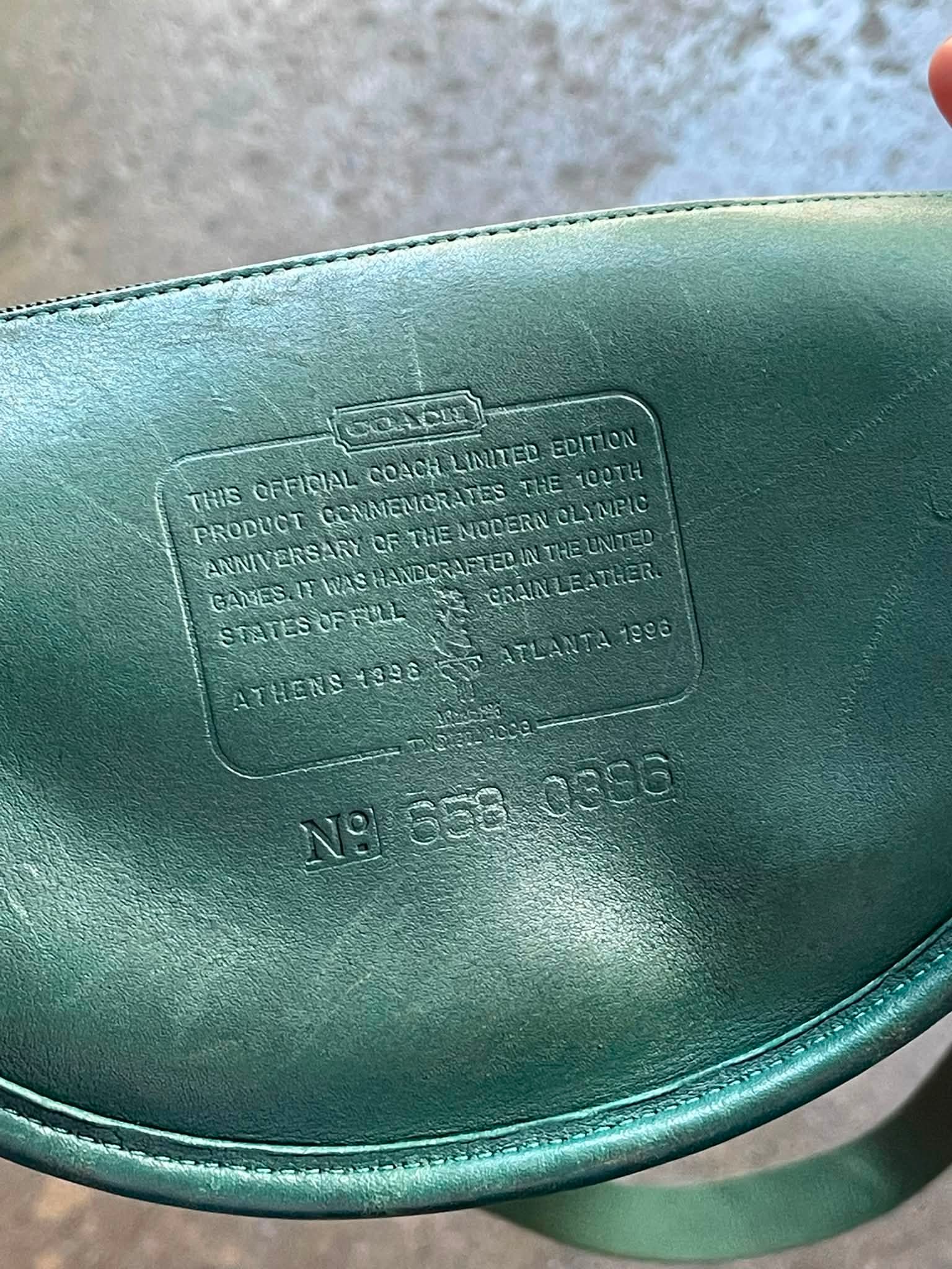 Vintage 1996 Coach Centennial Collection Limited Edition Atlanta 