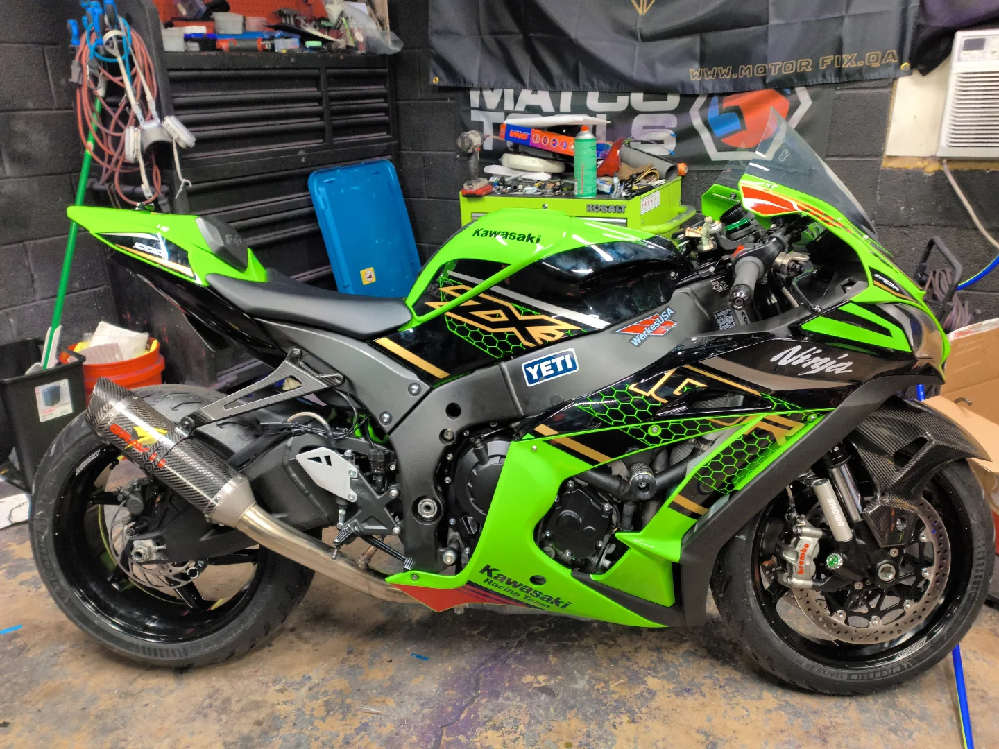 What are the 60-130 times for a bone stock ZX10R in average da?