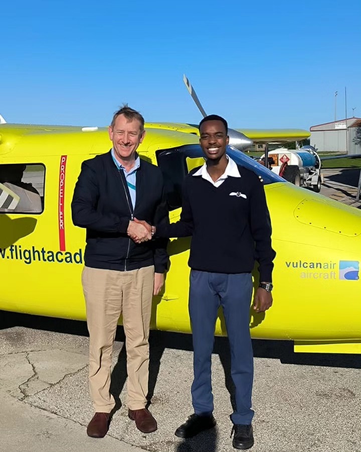 A massive congratulations is in... - Progress Flight Academy