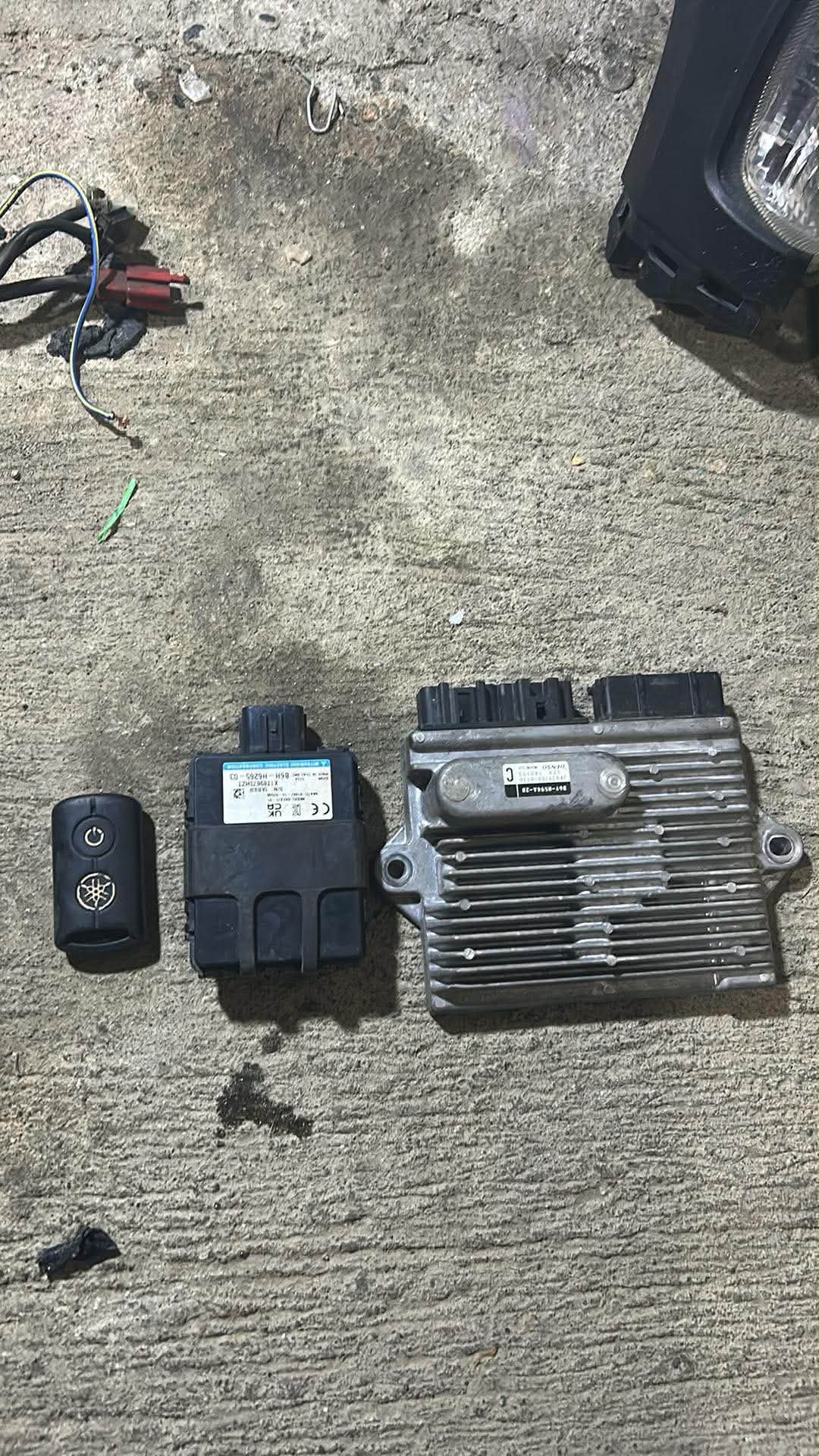 ECU RECIEVER REMOTE ABS TCS 11,500 FIX HARNESS 8500 STATOR 3K HEAD