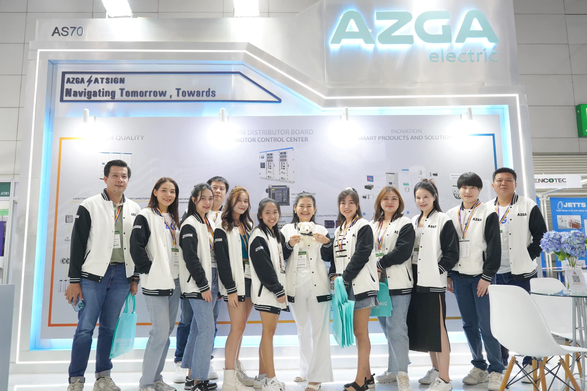 AZGA Electric - ขอขอบคุณลูกค้าทุกคนที่เข้ามาเยี่ยมชมบูทของเ...